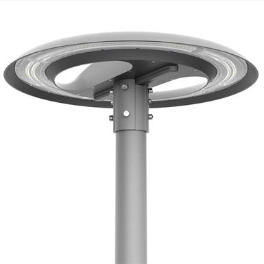 LED Circular 360° Post Top 160LM/W Car Park Light
