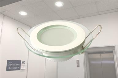 LED Glass Recessed Round Panel Light Product Link